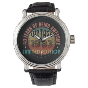 TRENDY AWESOME YEAR OF BIRTH BIRTHDAY GIFT WATCH