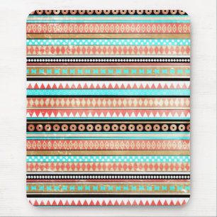 Trendy aztec mouse mat