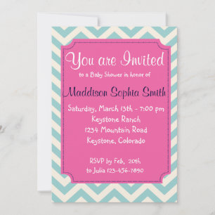 Trendy Baby Shower Invitations