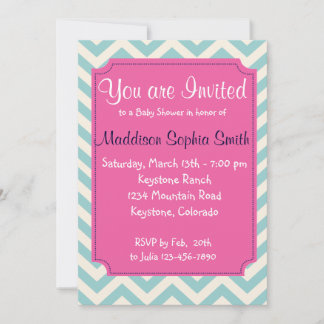 Trendy Baby Shower Invitations