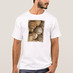 Trendy Baseball Artwork T-Shirt