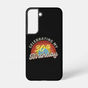 TRENDY BDAY CELEBRANT CELEBRATING MY BIRTHDAY  SAMSUNG GALAXY CASE