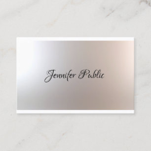 Trendy Beauty Salon Makeup Artist Glamour Template Business Card