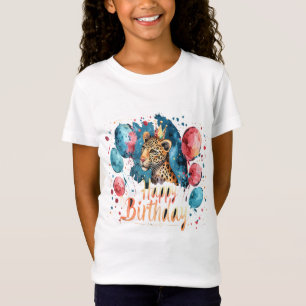 Trendy Birthday Girl T-shirt