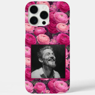 Trendy Birthday Party Ranunculus Floral Custom iPhone 16 Pro Max Case