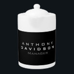 Trendy black custom made modern minimalist<br><div class="desc">Unique amazing professional design</div>