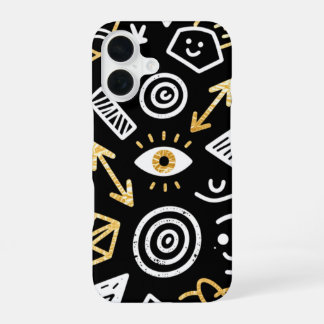 Trendy Black Matte Phone Case