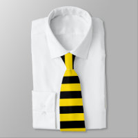 Trendy Black Yellow Striped Template Modern Chic