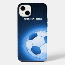 Trendy Blue Glowing Soccer | Best Sport Gifts