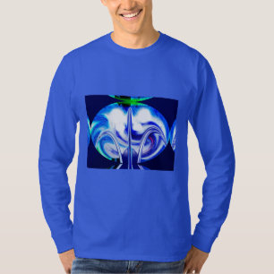 Trendy blue ocean smart fashion T-Shirt