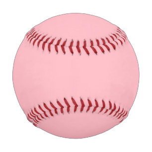 Trendy Blush Pink Solid Colour   Classic Elegant Baseball