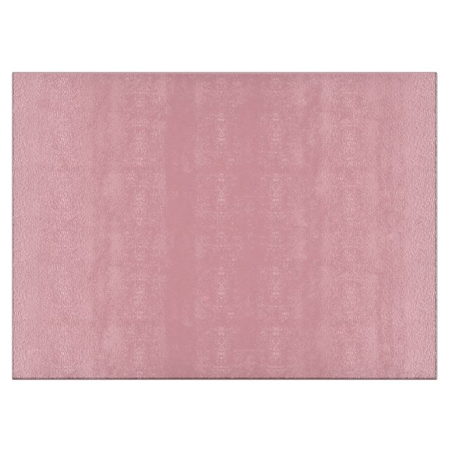 Trendy Blush Pink Solid Colour | Classic Elegant Cutting Board (Front)