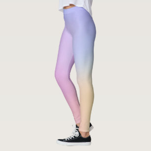 Trendy Bohemian Rainbow Leggings - Stylish & Colou