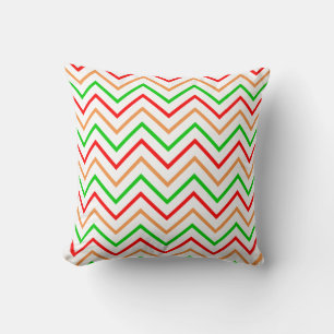 Trendy Bright Chevron Pattern Cushion