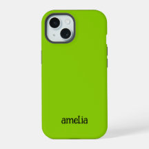 Trendy Bright Green Personalised