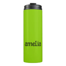 Trendy Bright Green Personalised