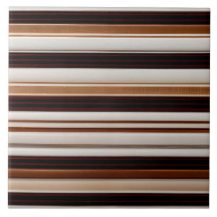 Trendy Brown White Luxury Linen Texture Collection Tile