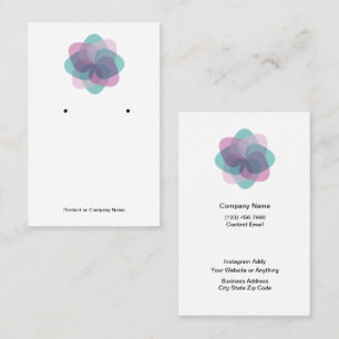 Trendy Budget Jewellery Display Cards