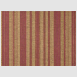 Trendy Burgundy Gold Luxury Linen Collection Tissue Paper