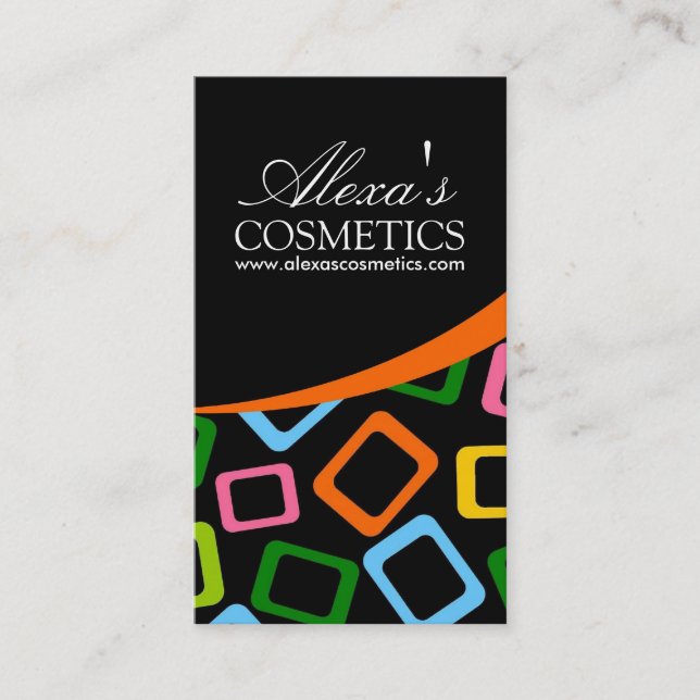 Trendy Business Card (Front)