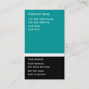 Trendy Business Cards