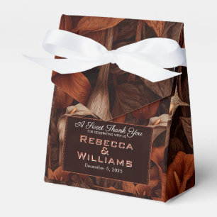 Trendy Calla Lilies Aesthetic Botanical Wedding Favour Box