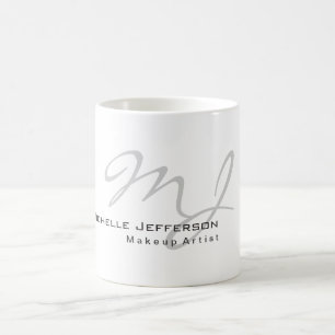 Trendy Calligraphy Cute Add Name Professional Coffee Mug