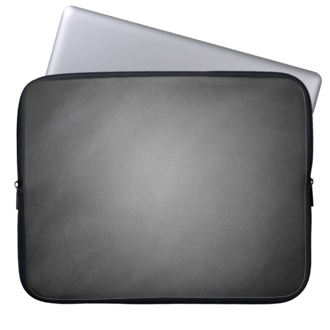 Trendy Chalkboard Vignette Laptop Sleeve (Front)