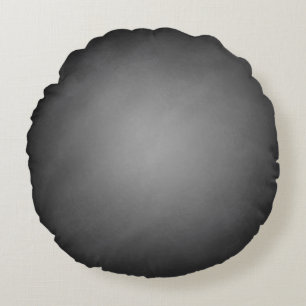 Trendy Chalkboard Vignette Round Cushion