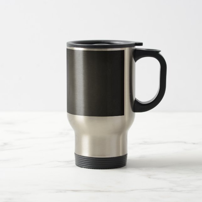 Trendy Chalkboard Vignette Travel Mug (Right)