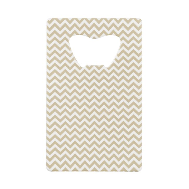 Trendy Chevron Bottle Opener (Front)