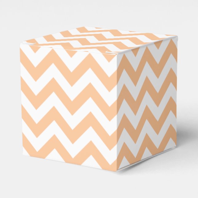 Trendy Chevron Favour Box (Front Side)