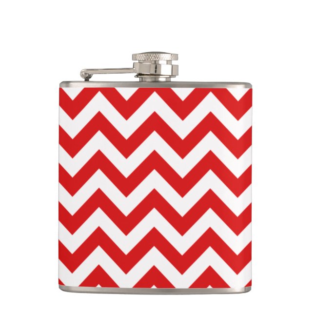 Trendy Chevron Flask (Front)