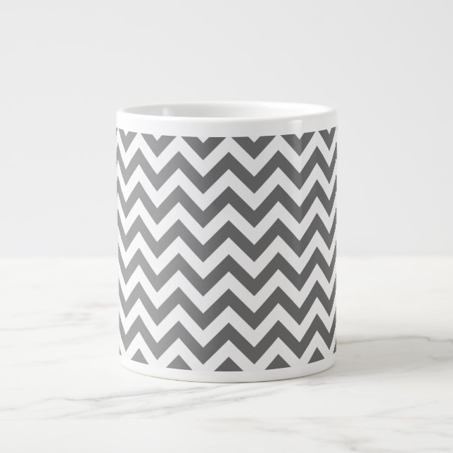 Trendy Chevron Jumbo Mug (Front)