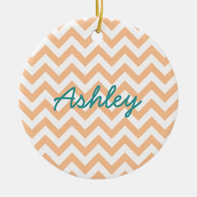 Trendy Chevron Ornament (Front)
