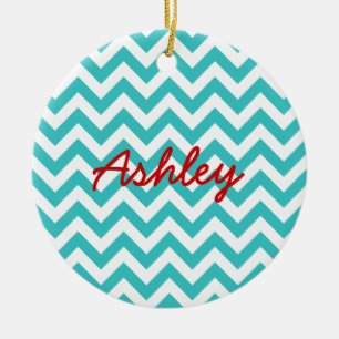 Trendy Chevron Ornament
