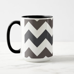 Trendy Chevron Zigzag Pattern 8 Mug