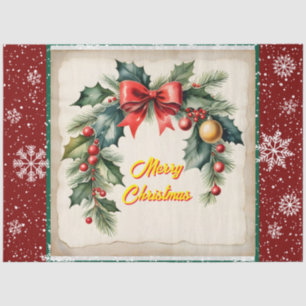 Trendy Christmas Beautiful Festive Collection Tissue Paper