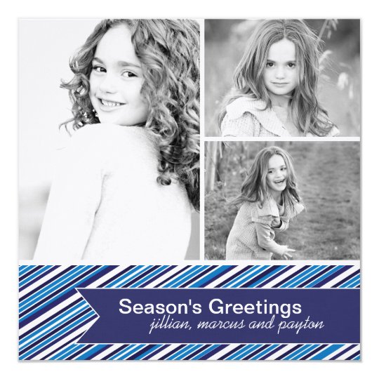 Trendy Christmas Photo Card