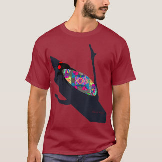 Trendy Cicada on Branch Men Women Kids Colourful T-Shirt
