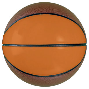 Trendy Cinnamon Solid Colour Classic Elegant Basketball