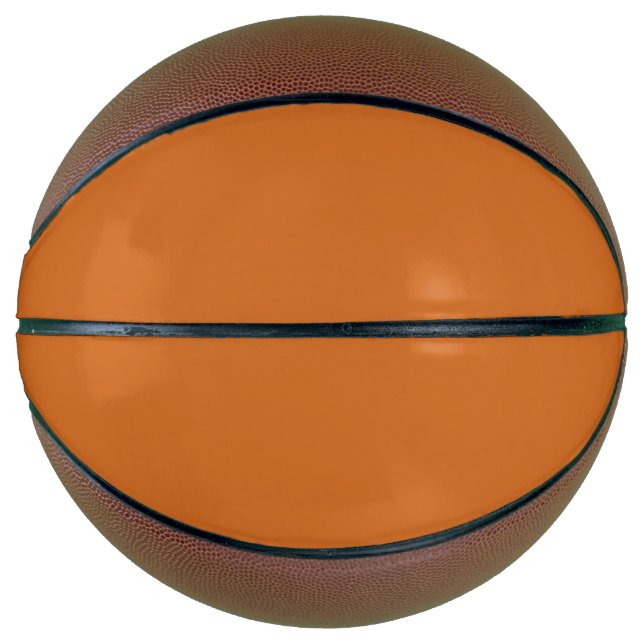 Trendy Cinnamon Solid Colour | Classic | Elegant  Basketball (Front)