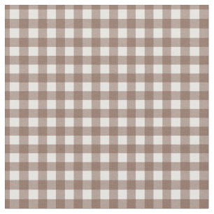 Trendy classic beautiful brown and white scottish  fabric