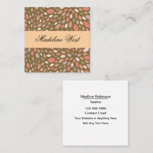 Trendy Classy Realtor Business Cards