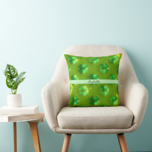 Trendy Clover 4 Lists Green Collection Cushion