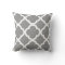 Trendy Clover Pattern in Grey and White
