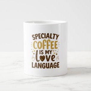  Trendy Coffee Lover Quote  Large Coffee Mug