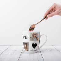 Trendy Collage Photo & We Love You Daddy Gift