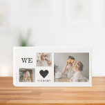 Trendy Collage Photo & We Love You Daddy Gift Wooden Box Sign<br><div class="desc">Show your dad how much you care with this heartfelt "We Love You Daddy" gift. The gift can come in many forms, such as a personalised mug, a photo frame, or even a t-shirt. The message "We Love You Daddy" is a simple yet powerful way to express your love and...</div>