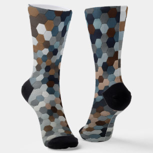Trendy Colorful Patterned  Socks